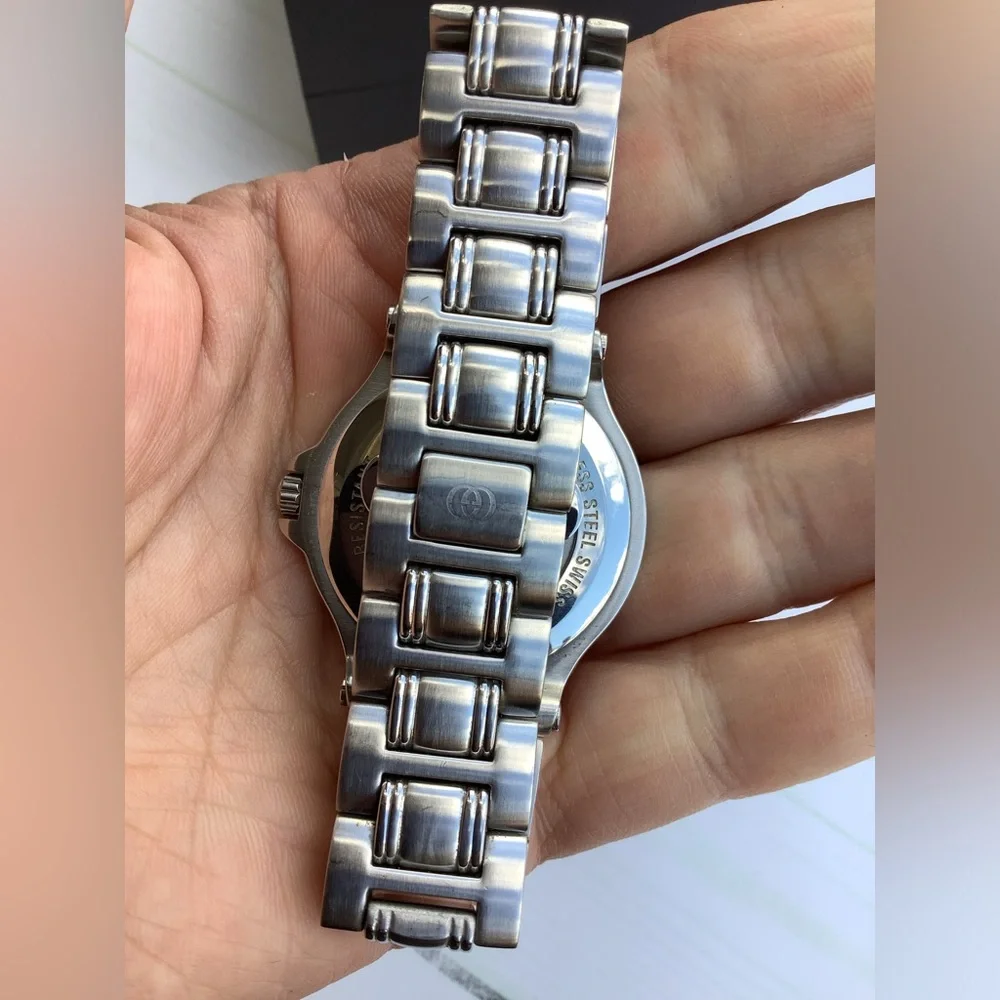 Mens Gucci Stainless Steel Bracelet Watch🌟🌟